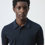 Mango poloshirt andrew in navy-004