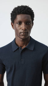Mango poloshirt andrew in navy-004