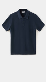Mango poloshirt andrew in navy-021
