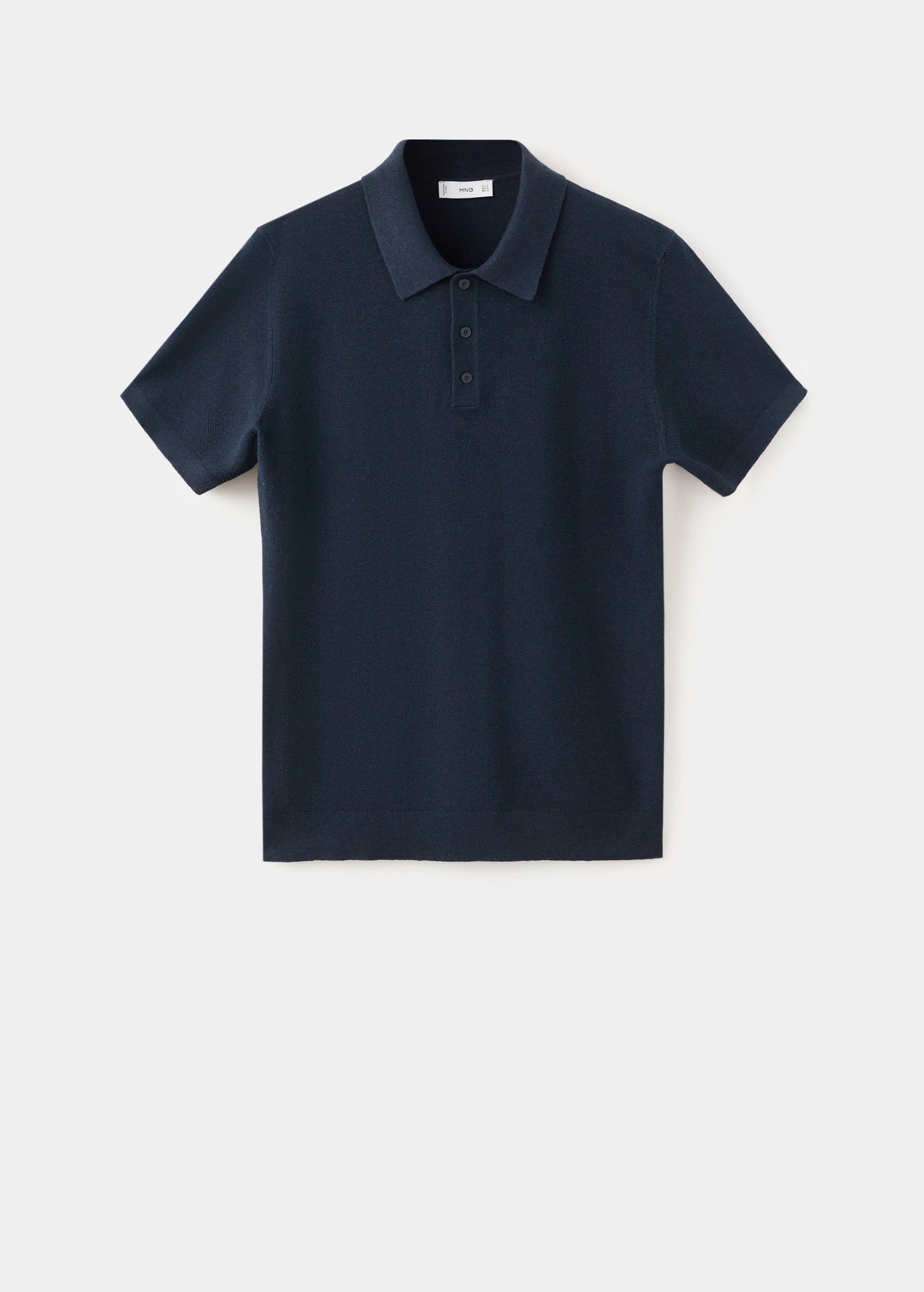 Mango poloshirt andrew in navy-021