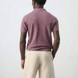 Mango poloshirt andrew in plum-003