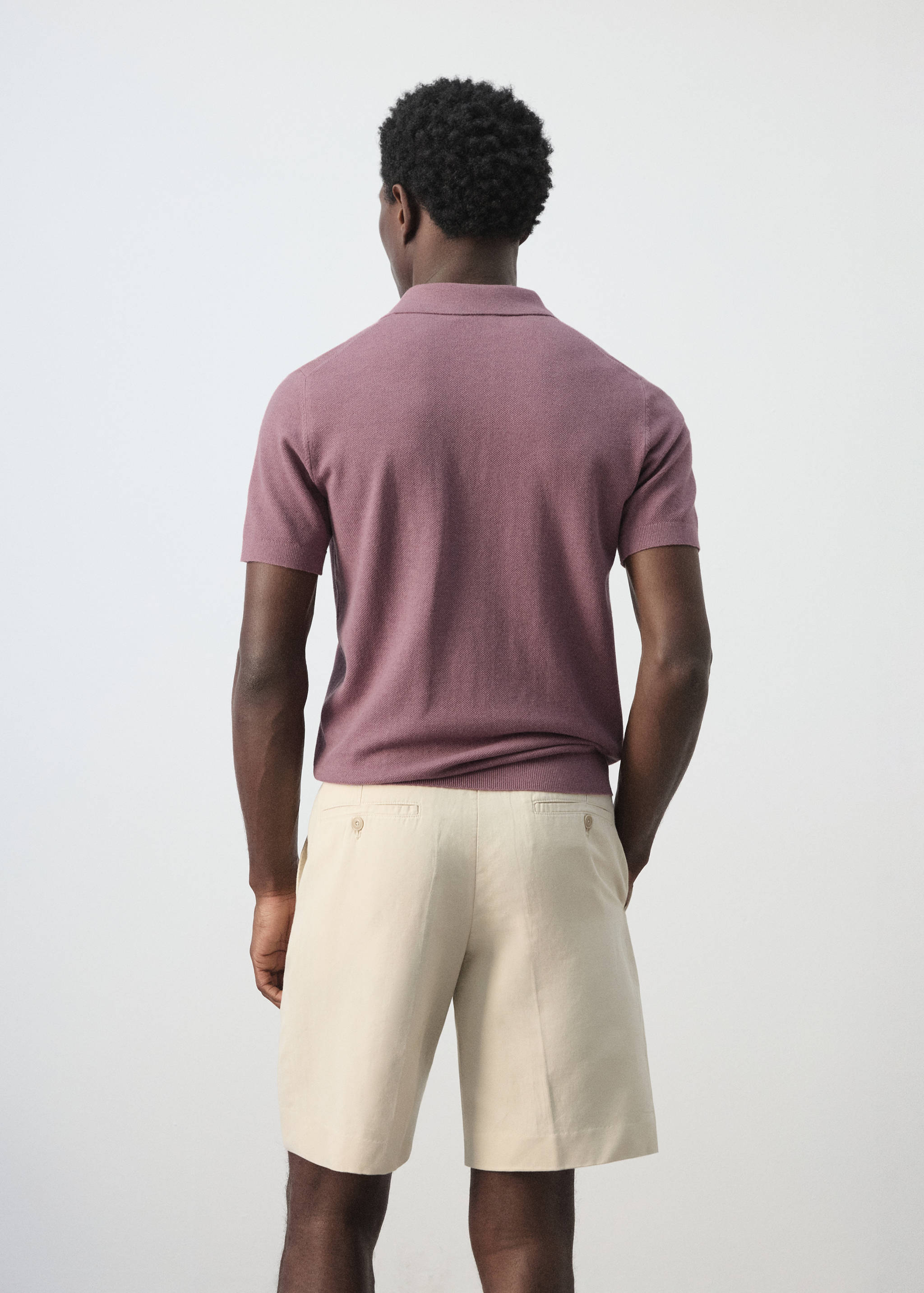 Mango poloshirt andrew in plum-003