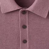 Mango poloshirt andrew in plum-023