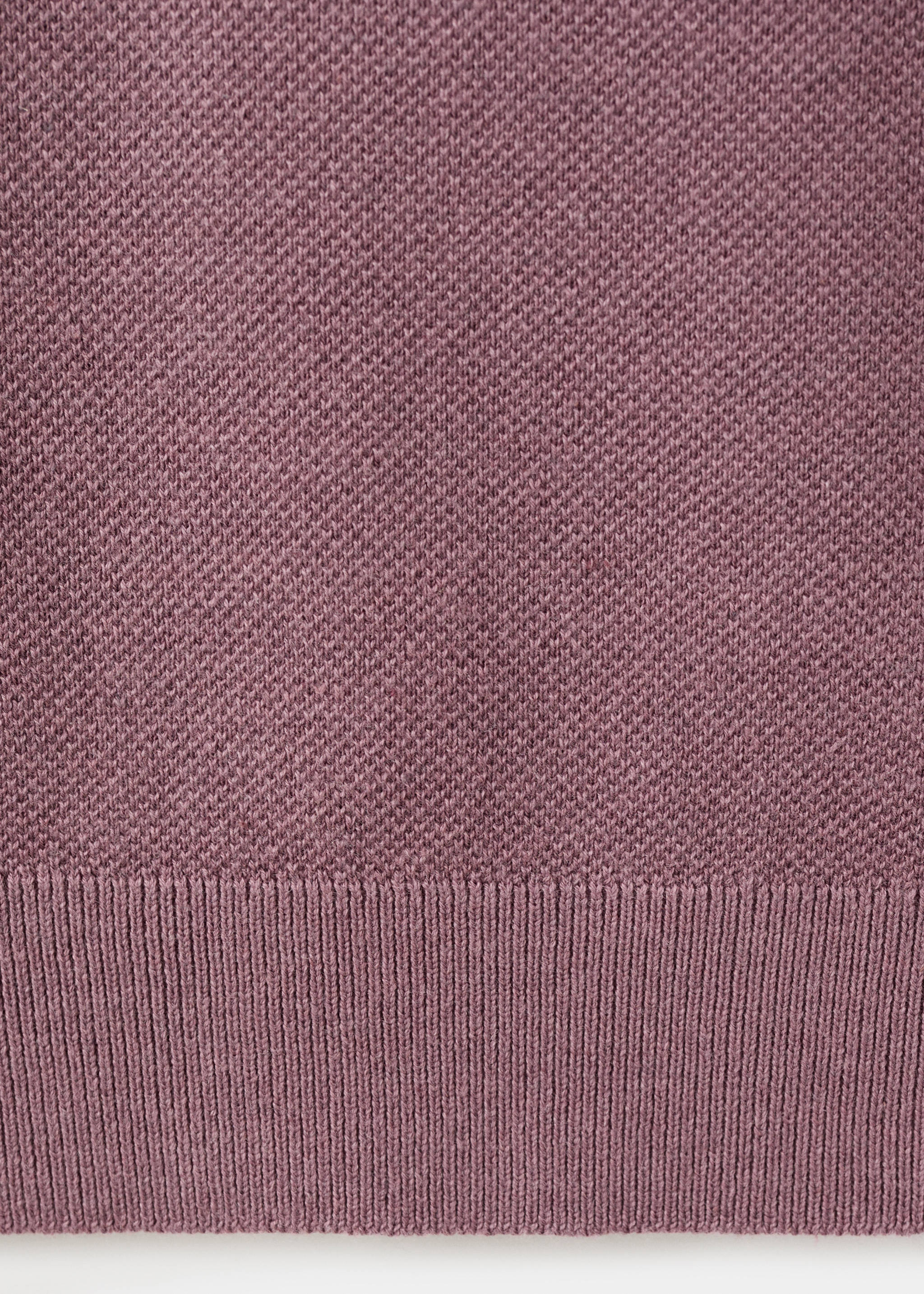 Mango poloshirt andrew in plum-030