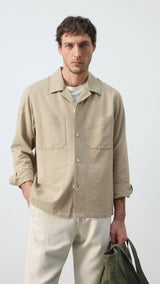 Mango jacket salar in beige-002