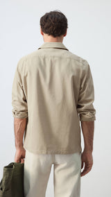 Mango jacket salar in beige-003