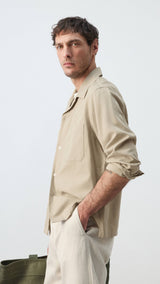 Mango jacket salar in beige-008