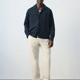 Mango jacket salar in navy-001