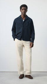 Mango jacket salar in navy-001