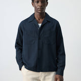 Mango jacket salar in navy-002