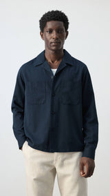 Mango jacket salar in navy-002