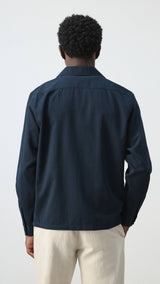 Mango jacket salar in navy-003