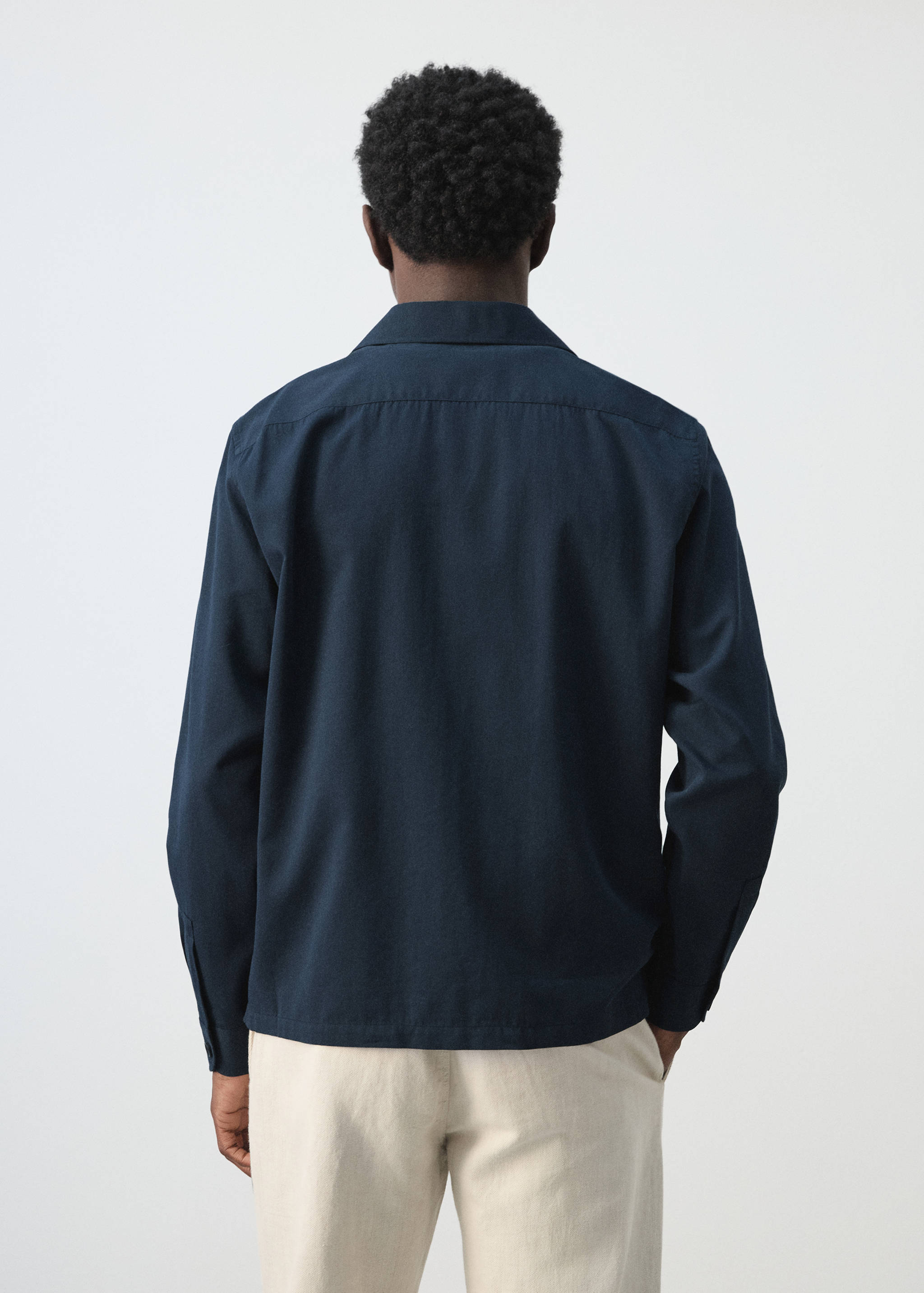 Mango jacket salar in navy-003