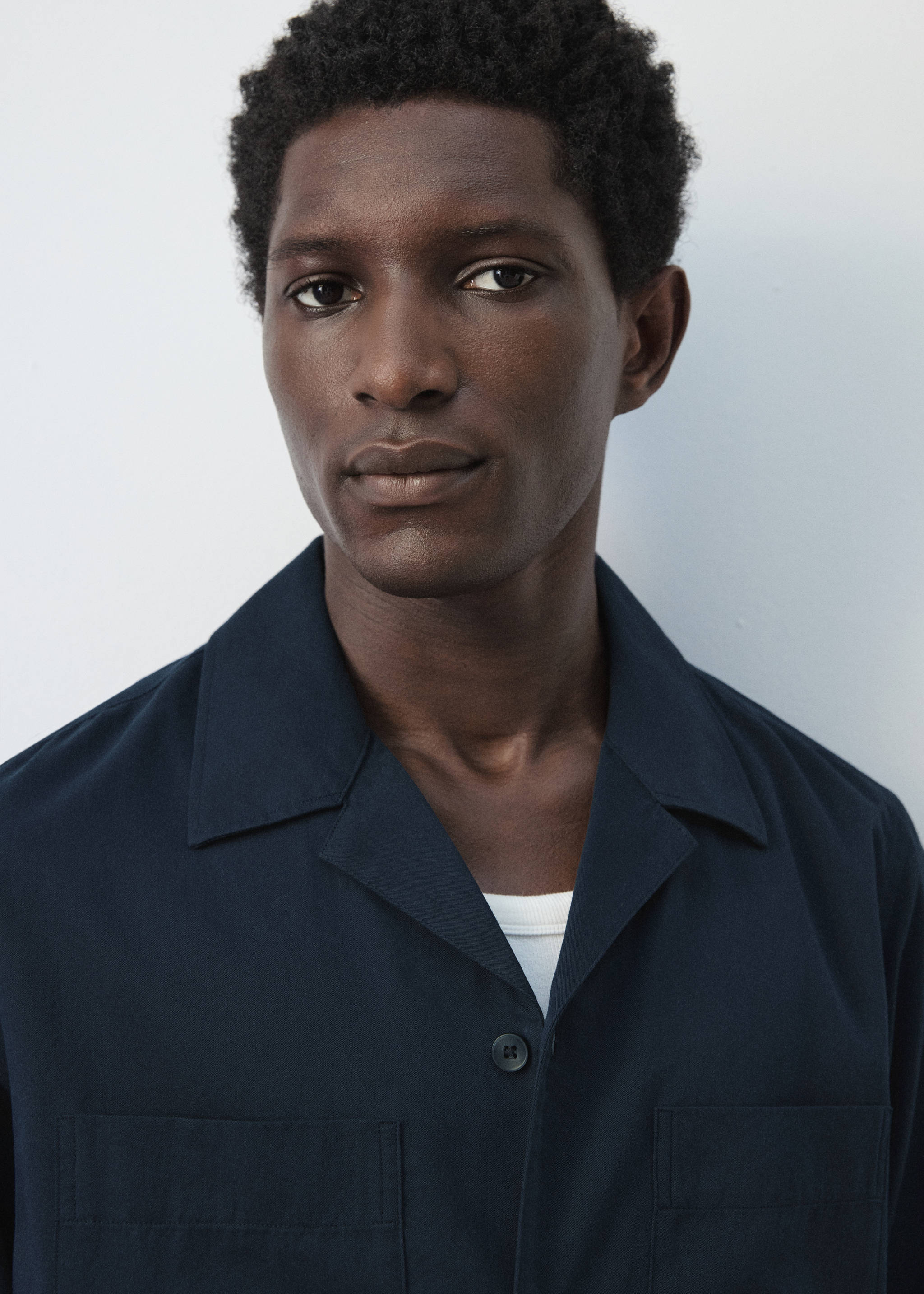 Mango jacket salar in navy-004