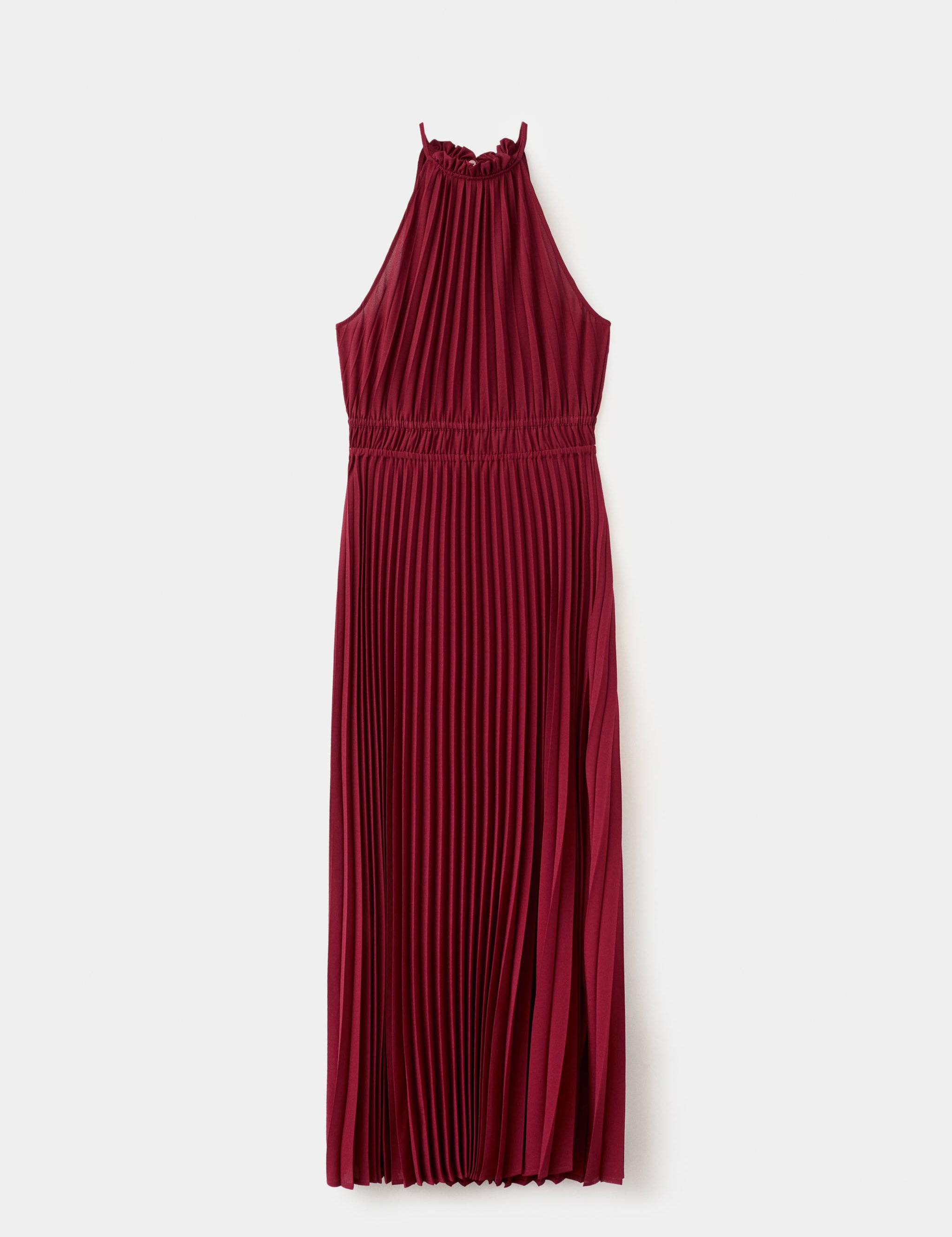 Mango dress bow in cherry