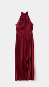 Mango dress bow in cherry