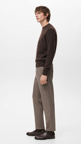 Mango trousers polar in tobacco - Image 5