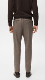 Mango trousers polar in tobacco - Image 8