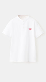 Mango poloshirt cyhanoi in white - Image 2