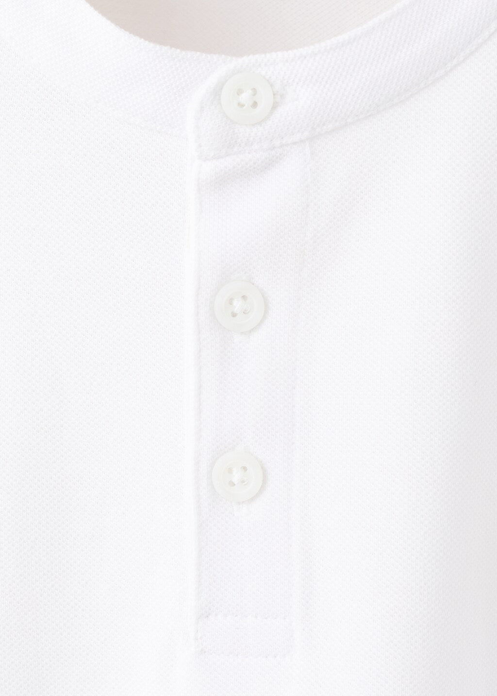 Mango poloshirt cyhanoi in white - Image 3