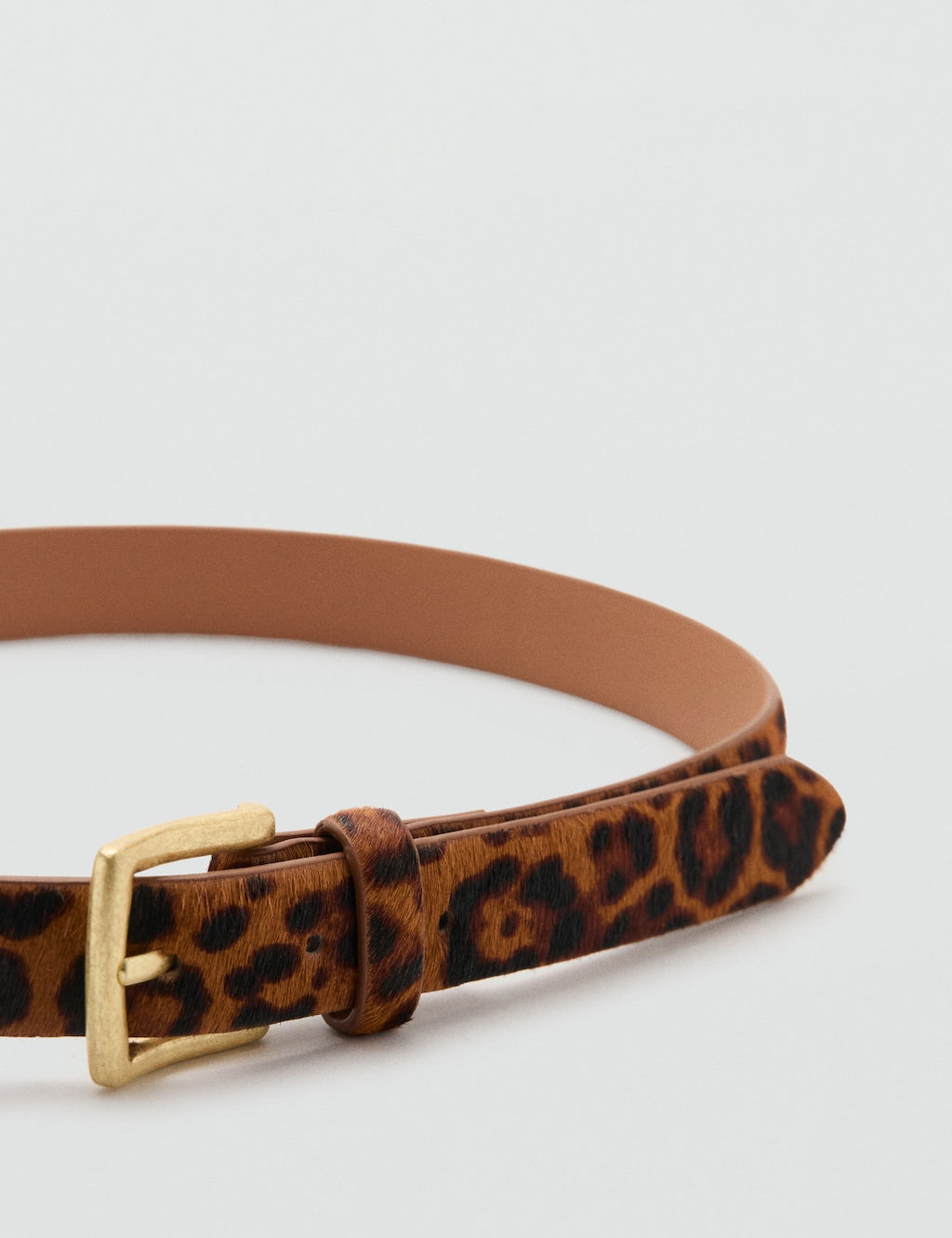 Mango belt leon in brown - Image 1