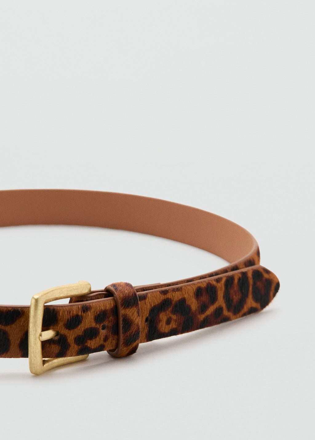 Mango belt leon in brown - Image 1