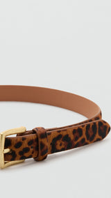 Mango belt leon in brown - Image 1