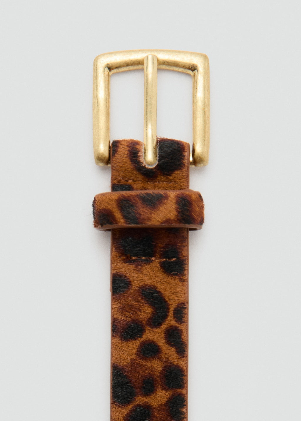 Mango belt leon in brown - Image 3