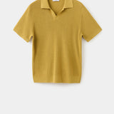 Mango poloshirt lino in color 19-021