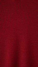 Mango poloshirt lino in red-023