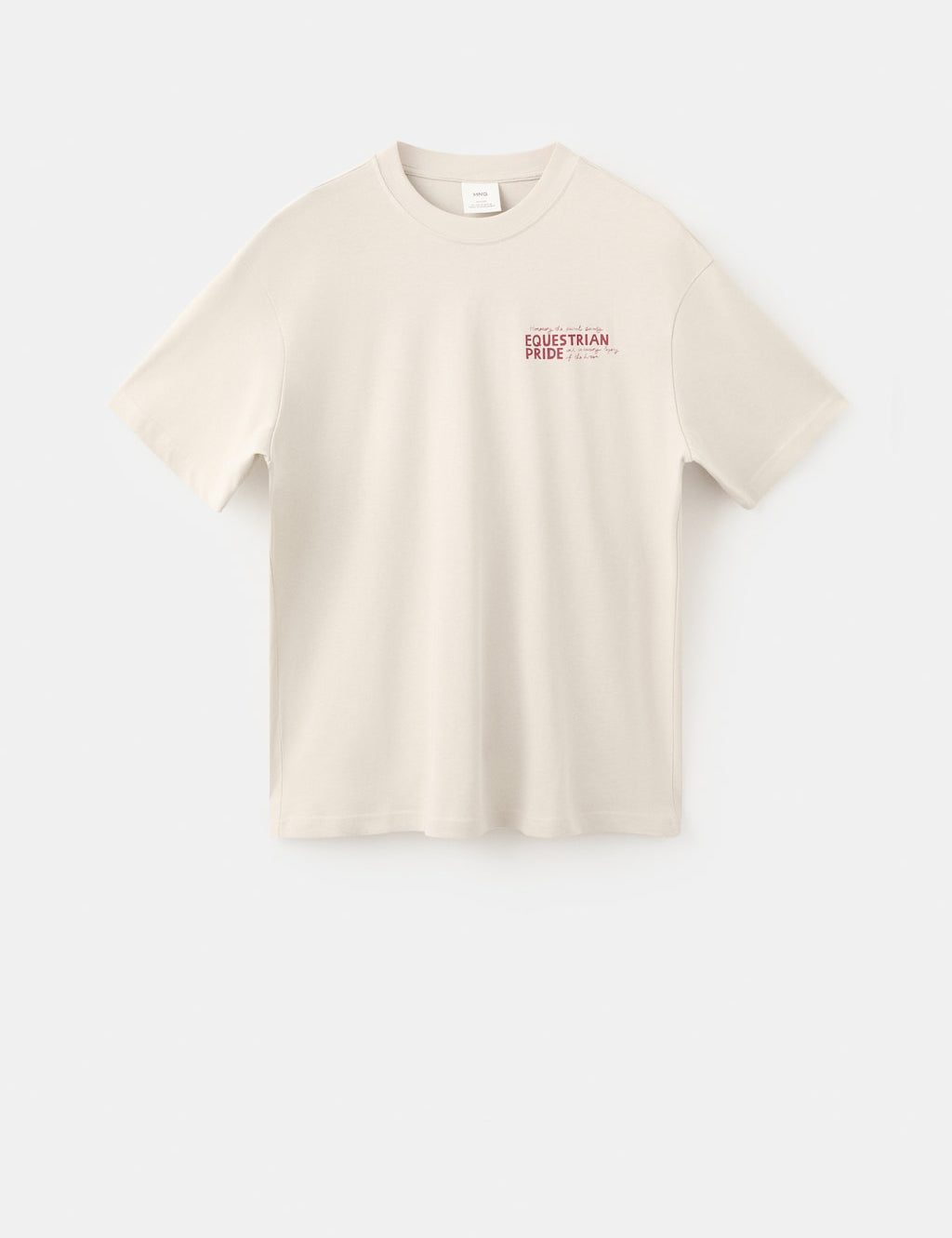 Mango t-shirt captainh in raw - Image 2