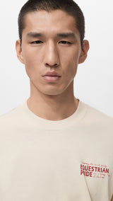 Mango t-shirt captainh in raw - Image 4
