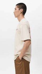 Mango t-shirt captainh in raw - Image 5