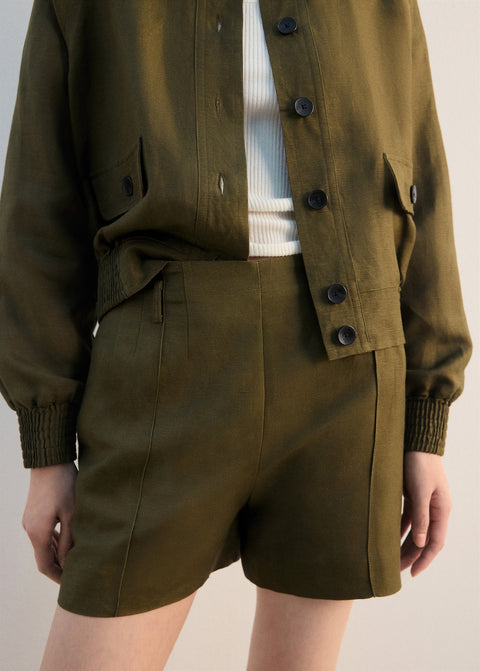 Mango shorts demi in khaki