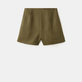 Mango shorts demi in khaki - Image 2