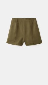 Mango shorts demi in khaki - Image 2