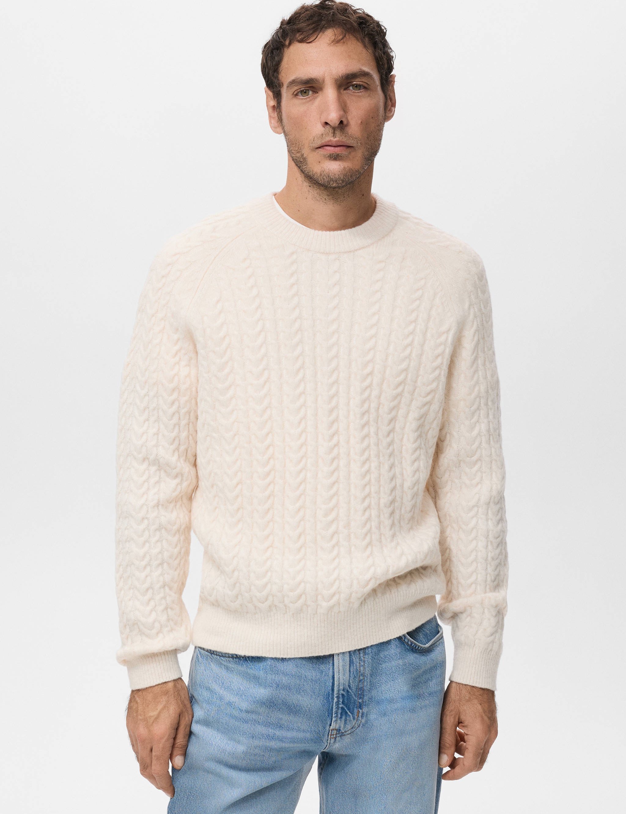 Mango sweater marieta in raw-002