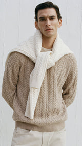 Mango sweater marieta in camel-008