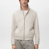 Mango sweatshirt alludiaz in sand - Image 1