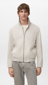 Mango sweatshirt alludiaz in sand - Image 1
