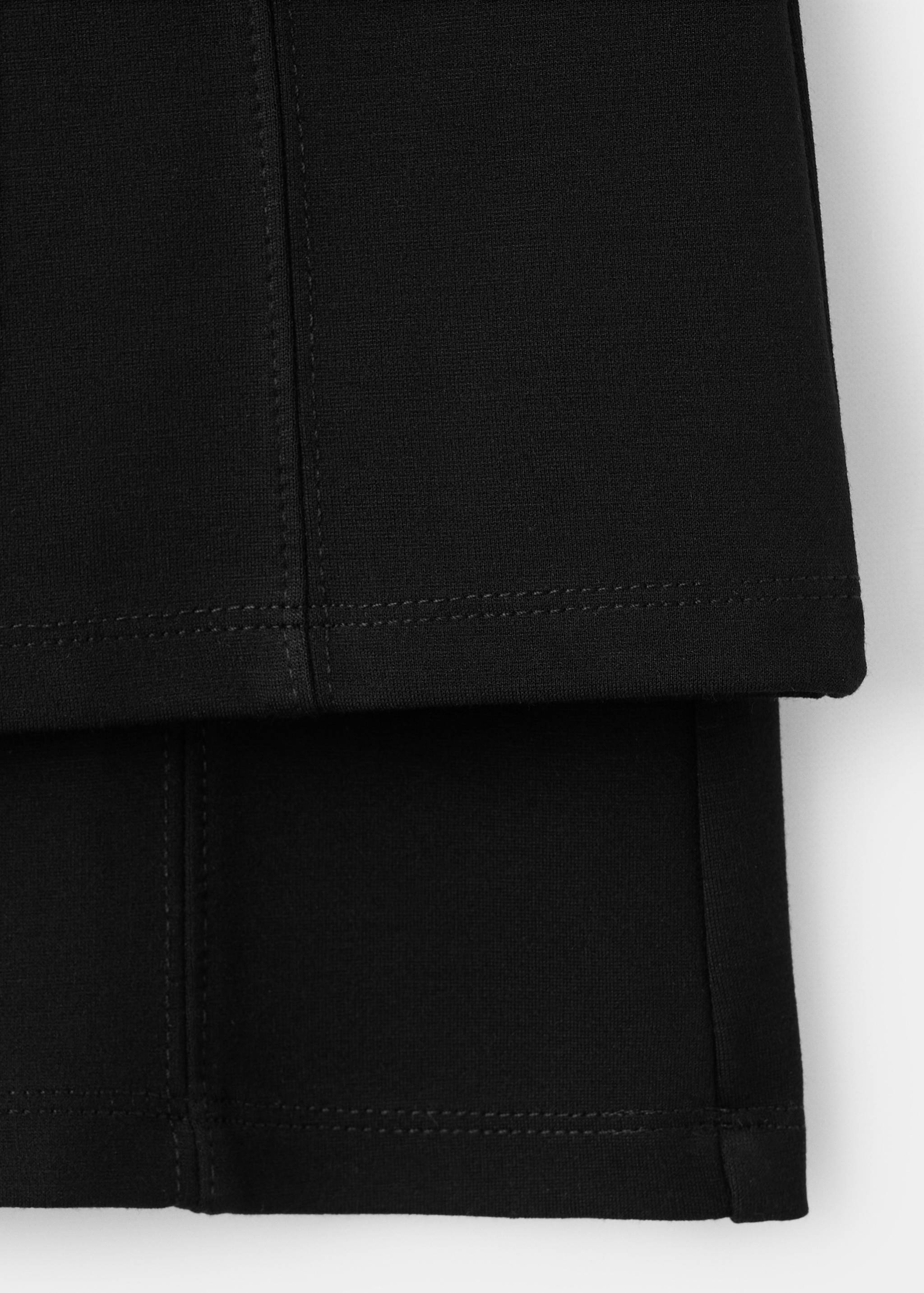 Mango leggings nerve in black-023