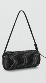 Mango shoulder bag bella in black - Image 1