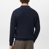 Mango poloshirt antiguas in navy-003