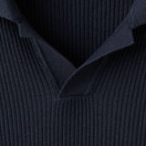 Mango poloshirt antiguas in navy-023