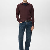 Mango poloshirt antiguas in eggplant-001
