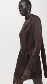 Mango dress nico in brown - Image 1