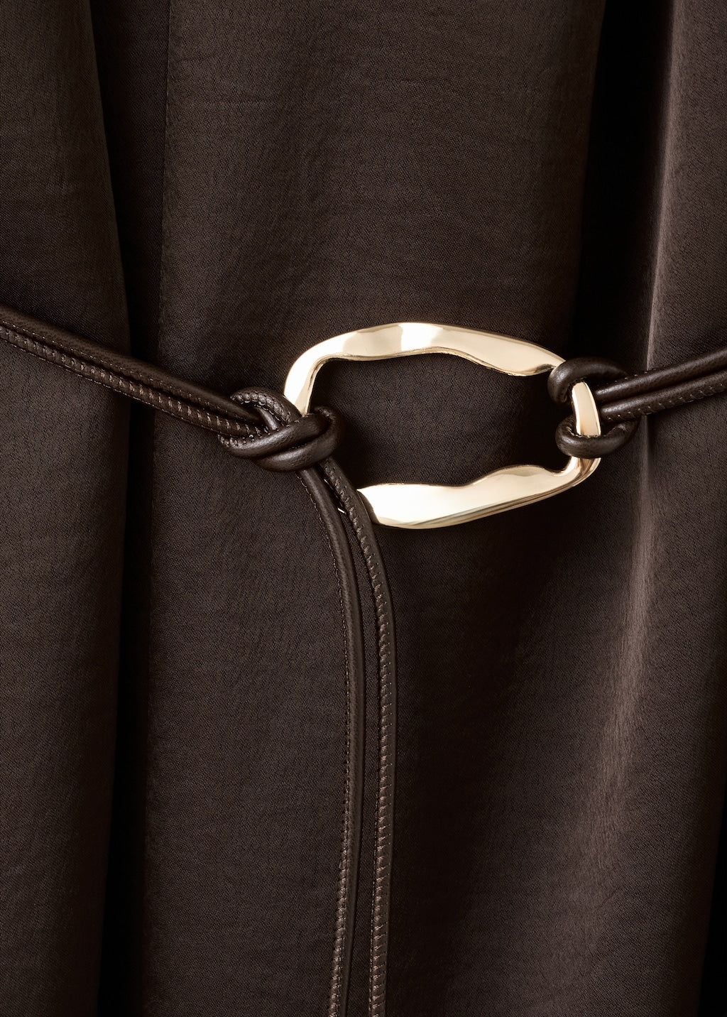 Mango dress nico in brown - Image 6