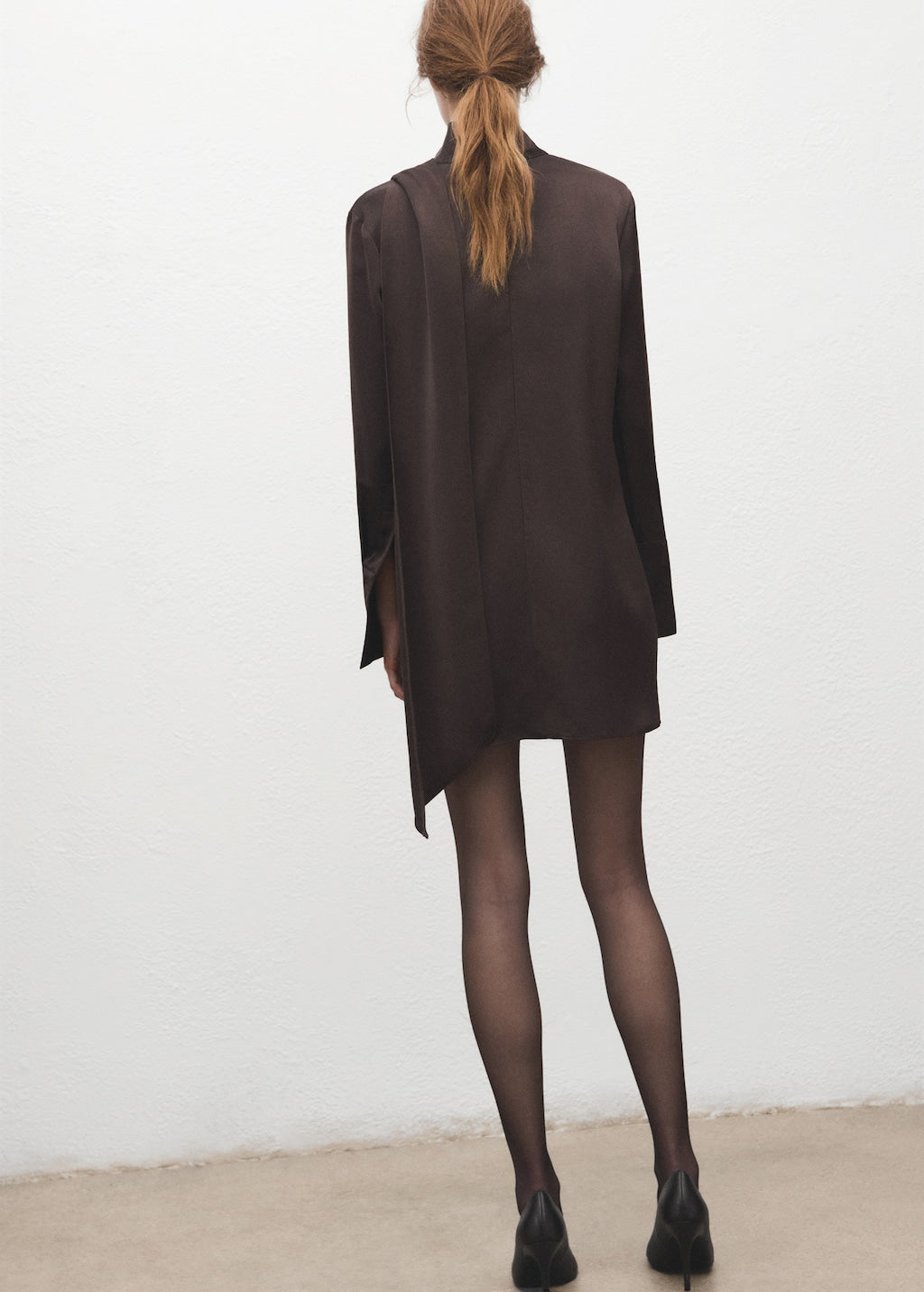 Mango dress nico in brown - Image 7
