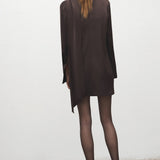 Mango dress nico in brown - Image 7