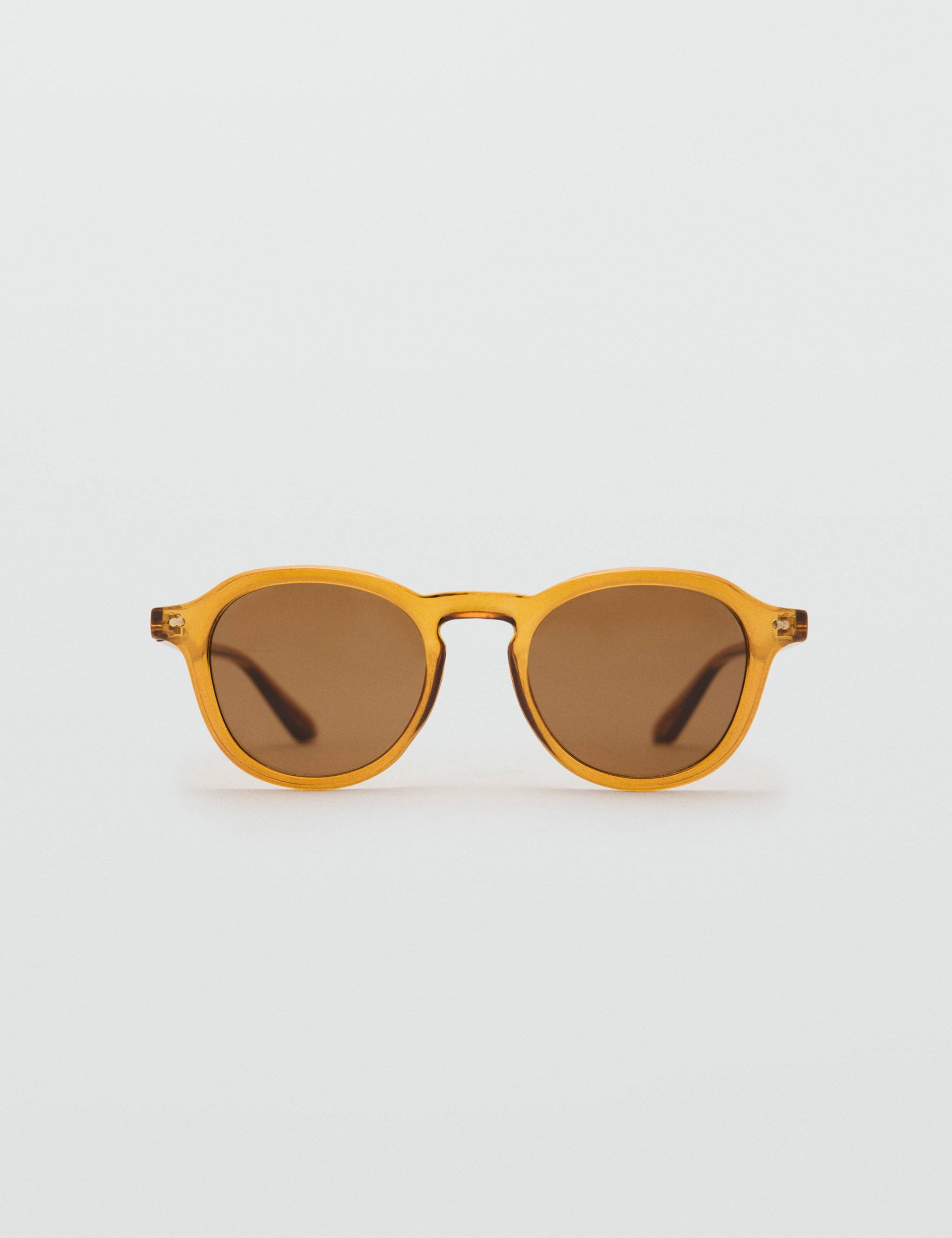 Mango glasses justin in ochre-051